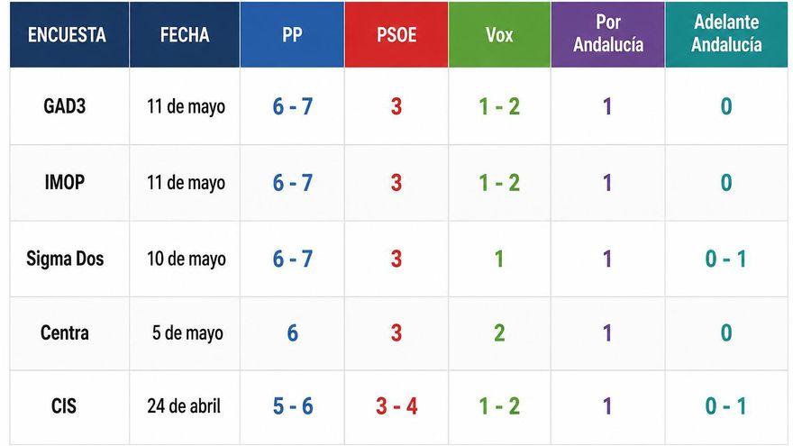 Encuestas preelectorales.