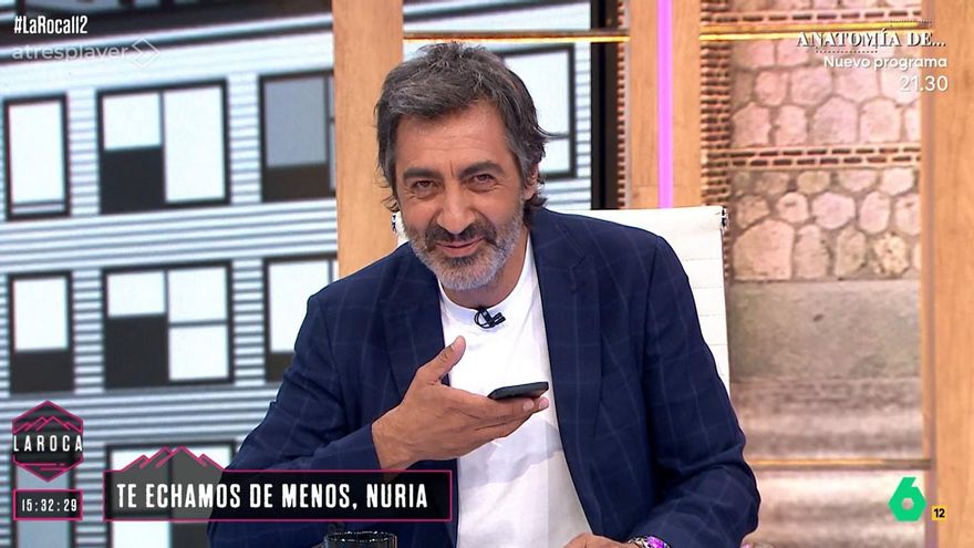 Juan del Val sustituyó a Nuria Roca en su programa y mostró un audio personal para demostrar su estado