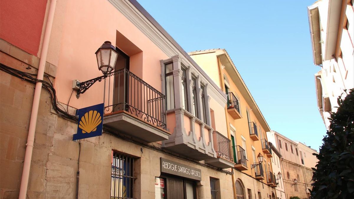 Albergue de peregrinos del camino de Santiago en Logroño
