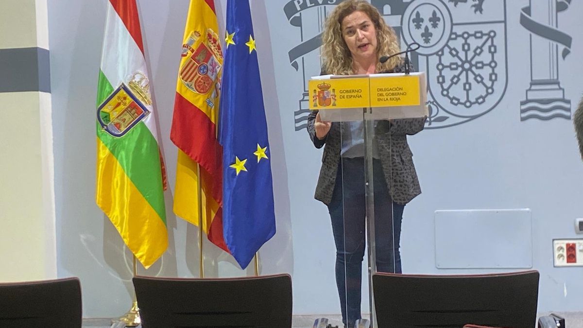 La delegada del Gobierno en La Rioja, Beatriz Arraiz