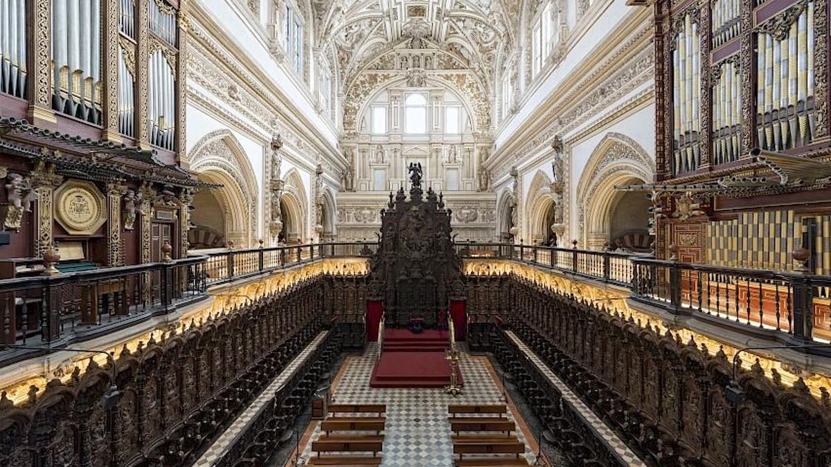 Bóveda de la nave del Coro.