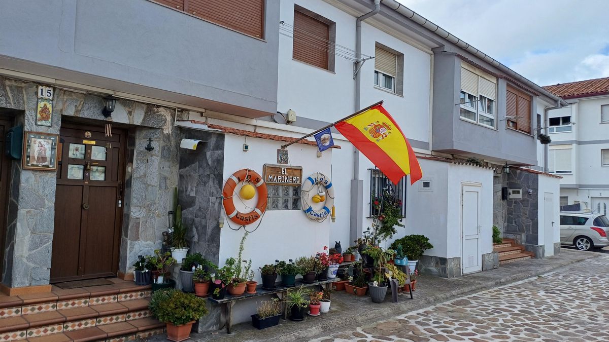 Casas en el entorno del Barrio Pesquero de Santander.