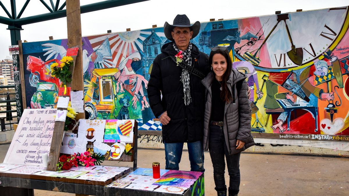 Roberto Márquez con Beatriz Roclim