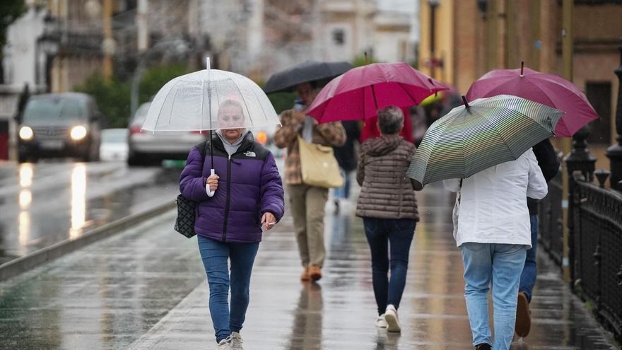 La Aemet prevé una semana de lluvias hasta el viernes en el oeste peninsular