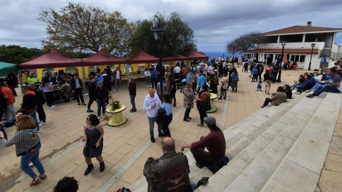Imagen de archivo de la 'Feria del Queso'  de la Villa de Garafía.