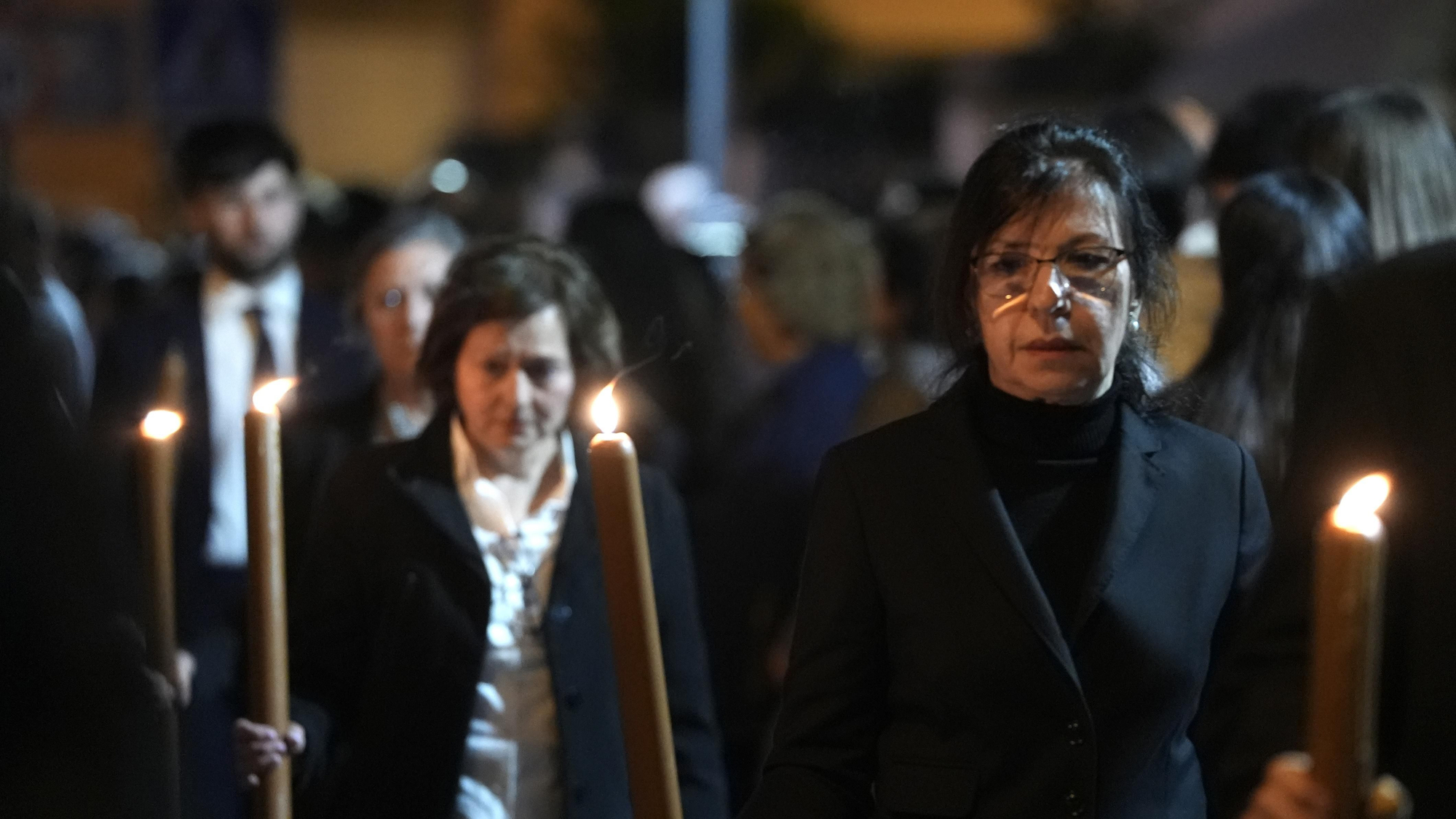 Salida procesional del Traslado al Sepulcro, en imágenes