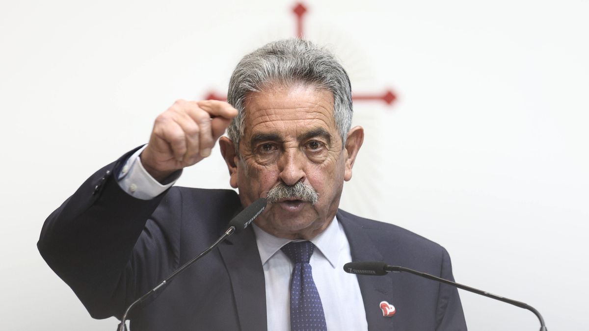 El presidente de Cantabria, Miguel Ángel Revilla