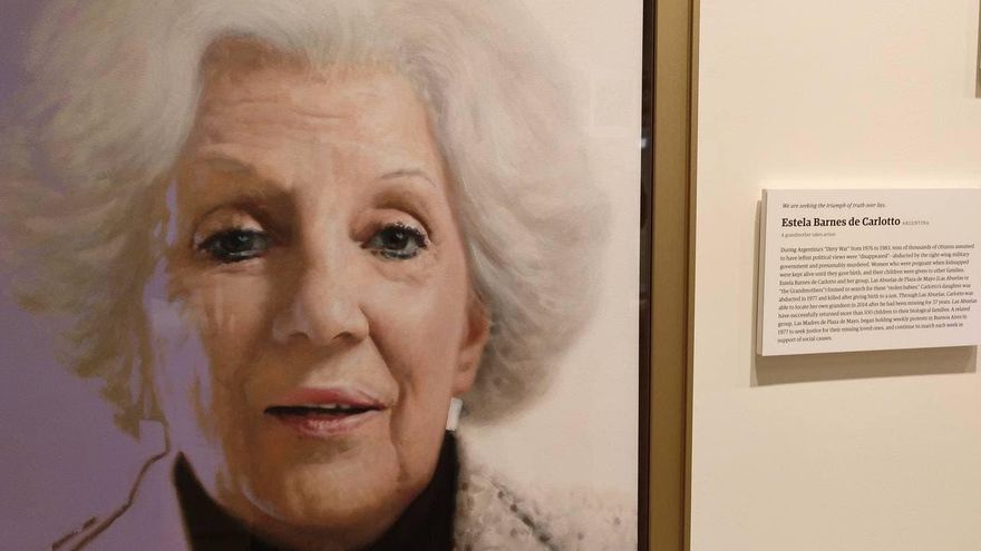 Estela de Carlotto, presidenta de Abuelas de Plaza de Mayo en Argentina, su historia también está presente en el Centro para los Derechos Civiles y  Humanos de Atlanta