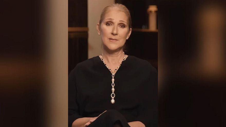 Céline Dion reveló que padece una enfermedad neurológica grave y suspendió sus shows