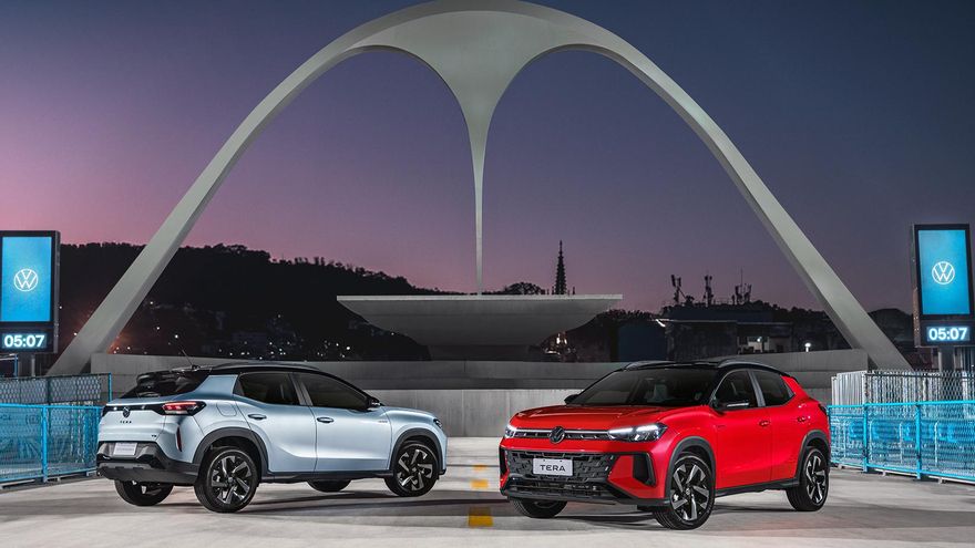 Volkswagen eligió el Carnaval de Río para mostrar por primera vez el Tera, el modelo con el que espera conquistar el mercado regional