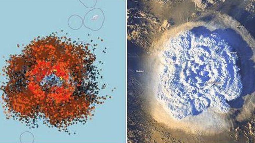 Publicación del Servicio Meteorológico de Tonga.