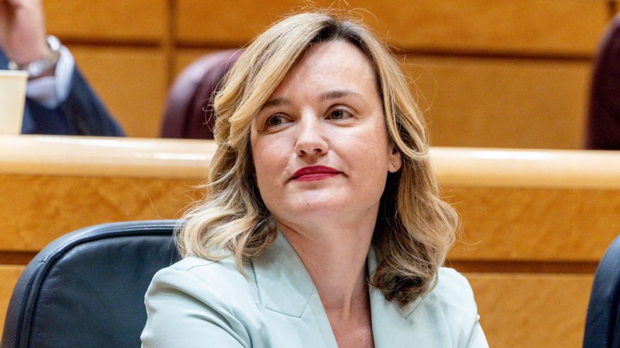 Pilar Alegría critica la falta de apoyos desde el PP ante la campaña de insultos y desvela que Pablo Casado sí le escribió
