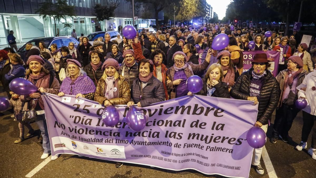 Manifestación contra Violencia de Género