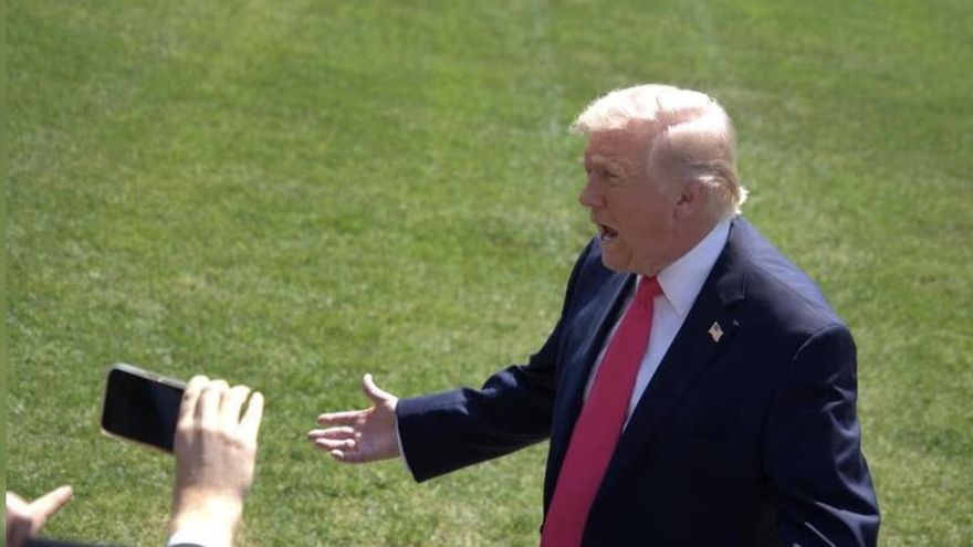 Trump dijo que podría “revisar” el respaldo de EE.UU. a Gran Bretaña por las Malvinas