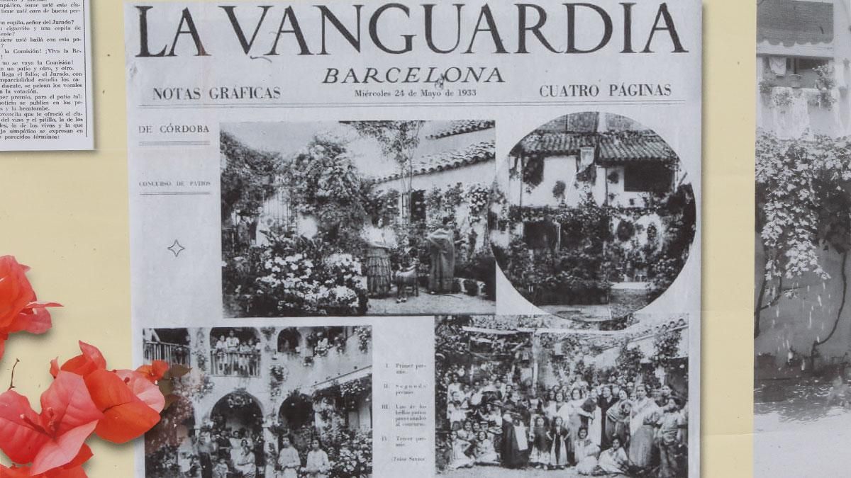 Inauguración de la exposición '100 Años de Patios' en la Plaza de las Tendillas.