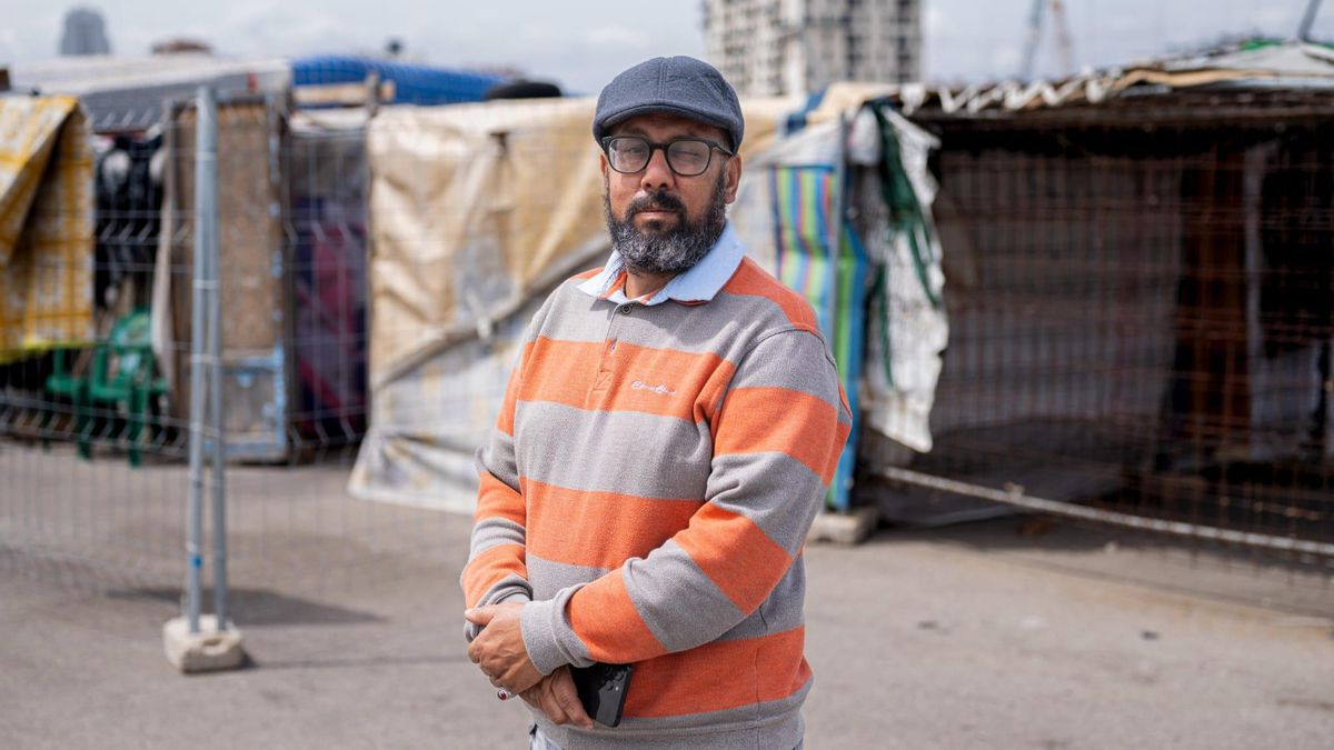Mohamed, enfermero en Tinduf, trabaja de lo que puede y vive de manera intermitente en circuito