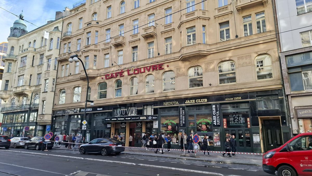 Café Louvre, Praga.