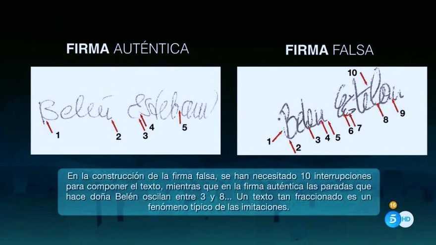 Firmas de Belén Esteban en Deluxe