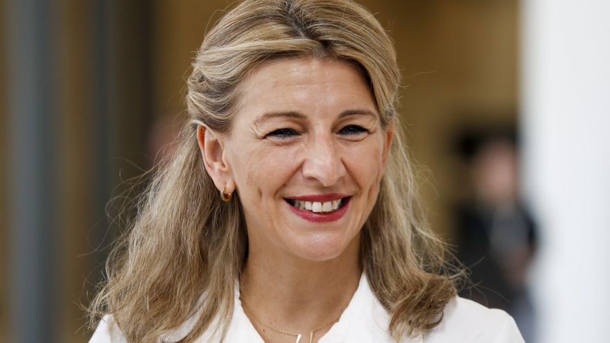 Yolanda Díaz propone un cheque de 300 euros para las personas "más golpeadas" por la inflación