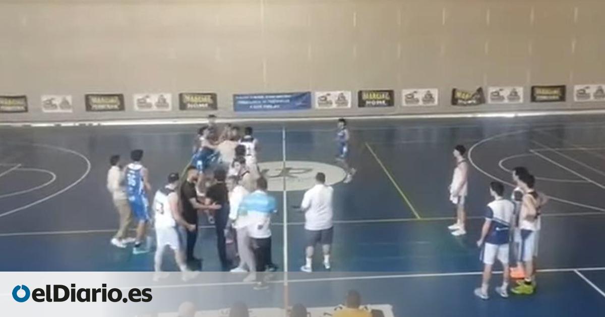 Tres años de suspensión al jugador que agredió a un árbitro de baloncesto en Fuerteventura