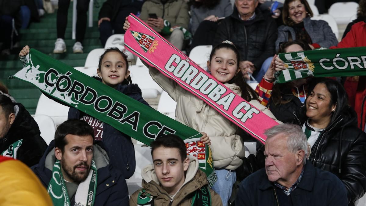 Grada Blanquiverde del Córdoba CF - Real Valladolid CF
