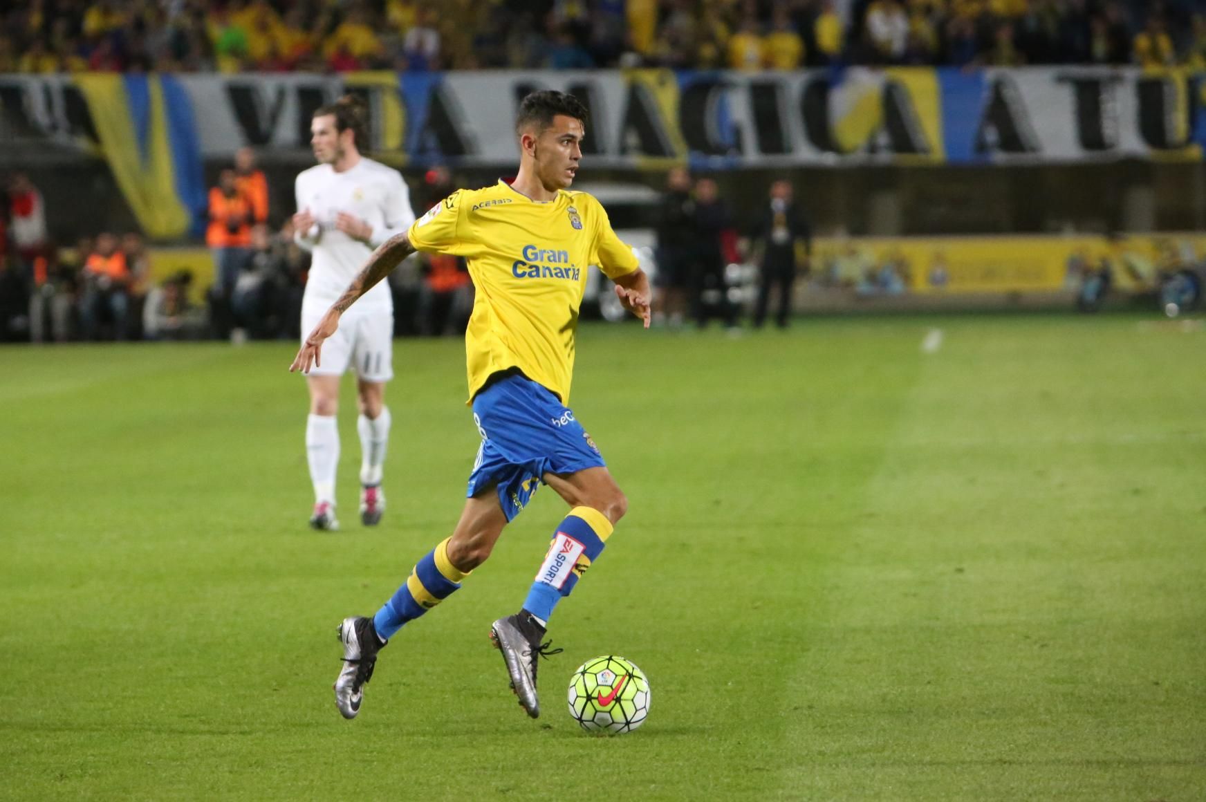 Imágenes del partido entre la UD Las Palmas y el Real Madrid en el Estadio de Gran Canaria. (Alejandro Ramos).