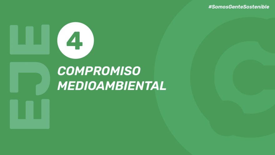 El compromiso medioambiental, clave en la campaña 'Seis ejes, un motivo' de Guaguas Municipales