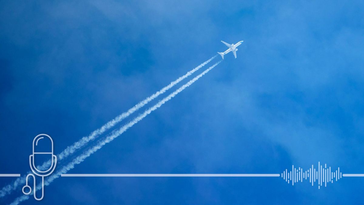 ¿Nos están enfermando las estelas de los aviones?