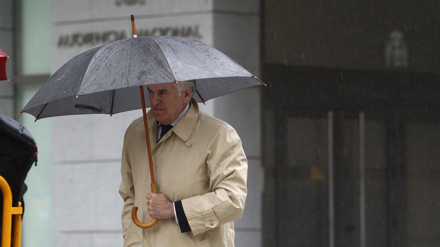 El extesorero del PP, Luis Bárcenas, en la Audiencia Nacional