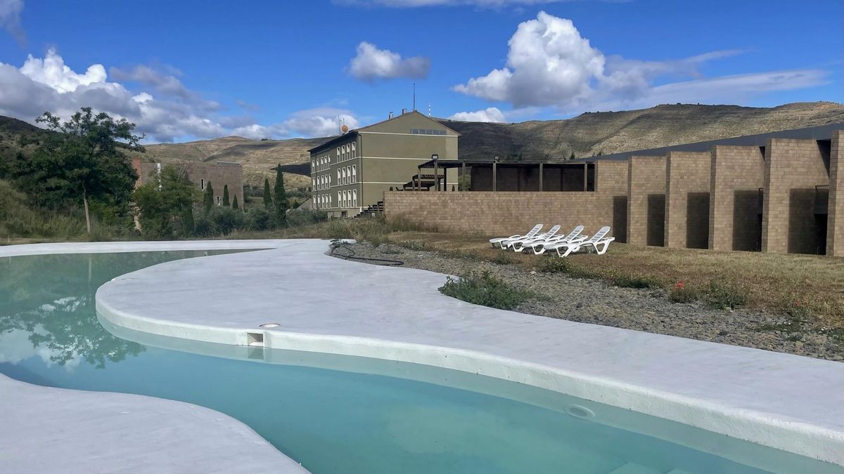 Poza medicinal en el Balneario La Albotea