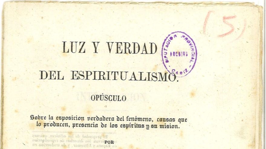 Portada de 'Luz y Verdad del espiritualismo'