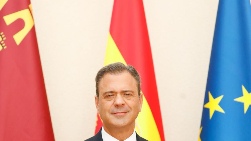 Archivo - El consejero de Presidencia y Acción Exterior de la Región de Murcia , Marcos Ortuño