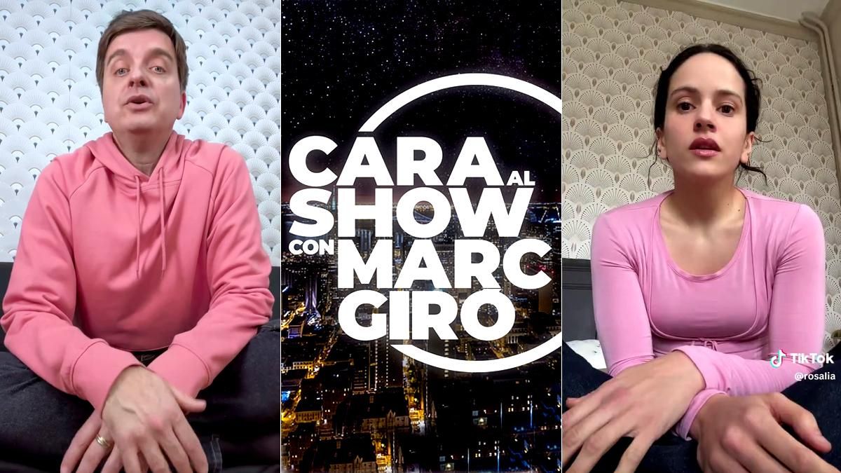 Marc Giró se marca un Rosalía por la promo de su 'Cara al Show'
