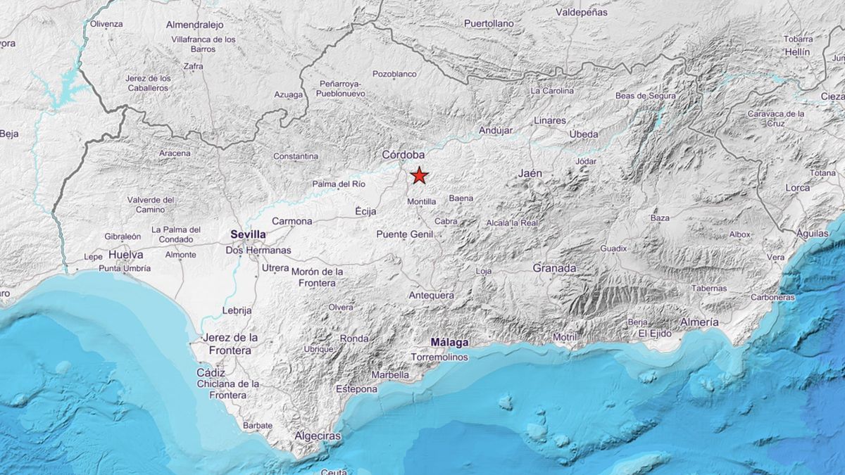 Terremoto este miércoles en Córdoba.