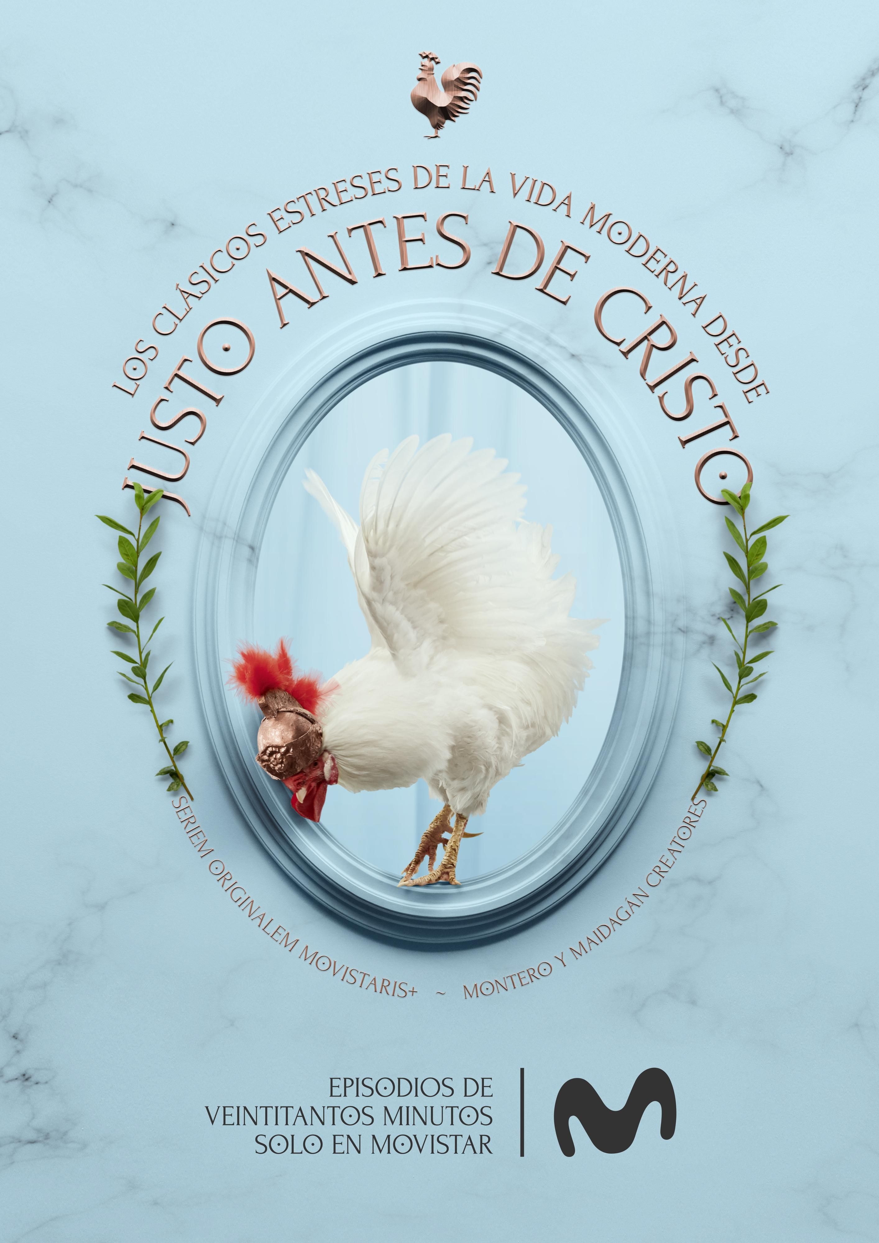 'Justo antes de Cristo' lanza sus carteles oficiales... ¿con guiño a 'La vida moderna'?