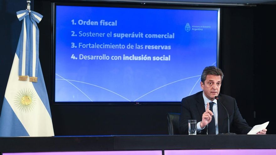 "El resultado fue exitoso", destacó Massa sobre el canje de títulos de deuda en pesos