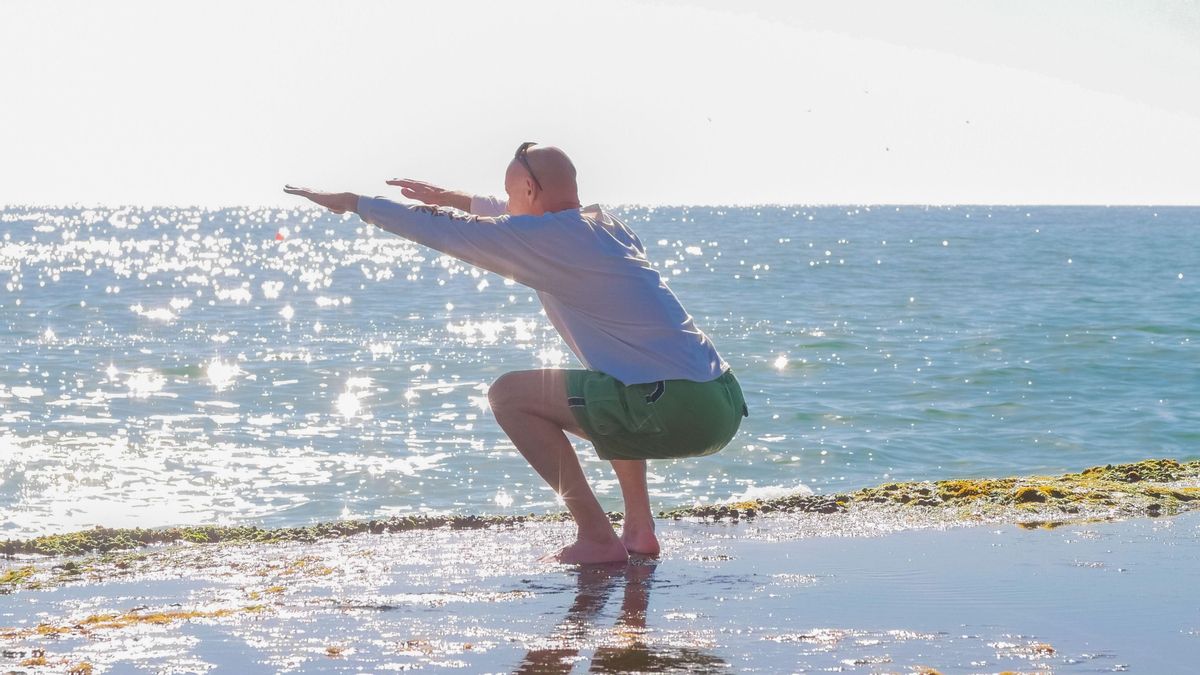 Hacer una sentadilla profunda depende de la flexibilidad de tobillos y cadera.