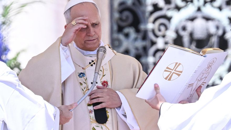 León XIV llama a la esperanza frente a la guerra y la "idolatría del lucro" EFE/EPA/RICCARDO ANTIMIANI