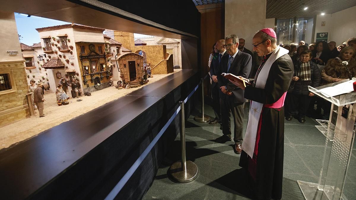 Inauguración del Belén de la Fundación Cajasol en Córdoba