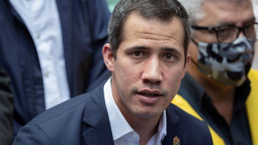 El presidente de la Asamblea Nacional, Juan Guaidó.