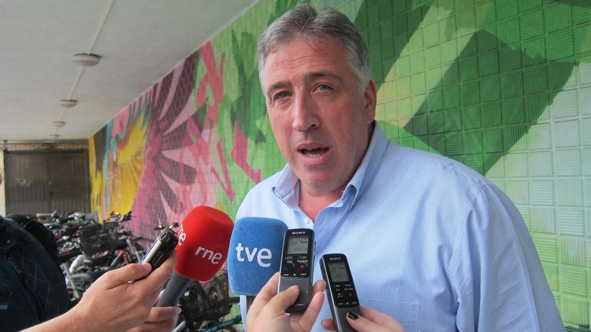 El alcalde de Pamplona, Joseba Asiron (EH Bildu).