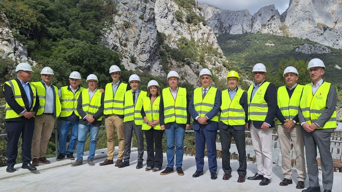 Las obras en el Desfiladero de la Hermida alcanzan un 76% de ejecución