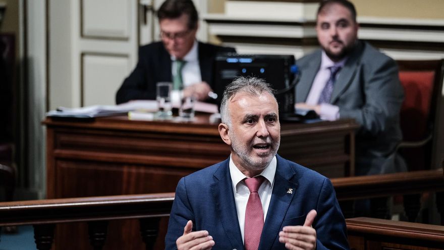El presidente del Gobierno de Canarias, Ángel Víctor Torres