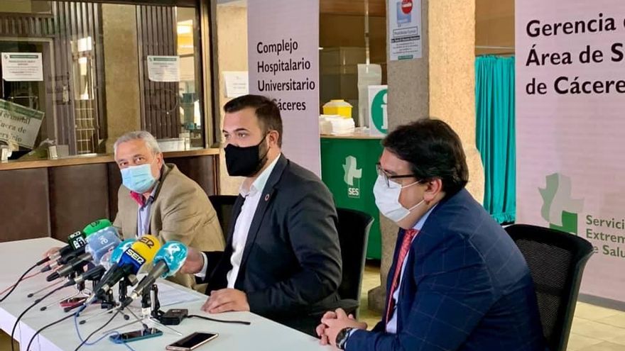 El Virgen de la Montaña de Cáceres acogerá los centros de salud Zona Centro y Plaza de Argel, y el PAC