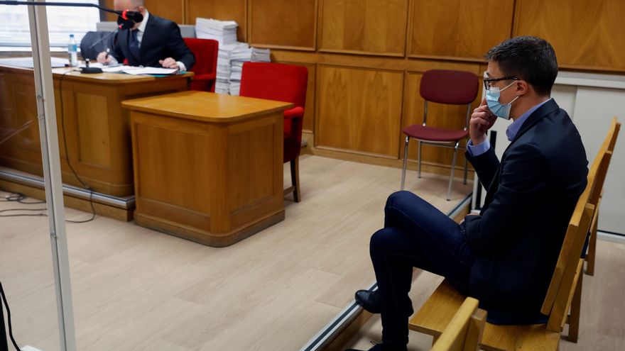 El portavoz parlamentario de Más País, Íñigo Errejón, interviene en el pleno del Congreso, en una imagen de archivo. EFE/ Kiko Huesca