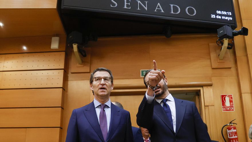 El estreno de Feijóo, a examen: lenguaje gestual nervioso, tono correcto y patinazo en Economía