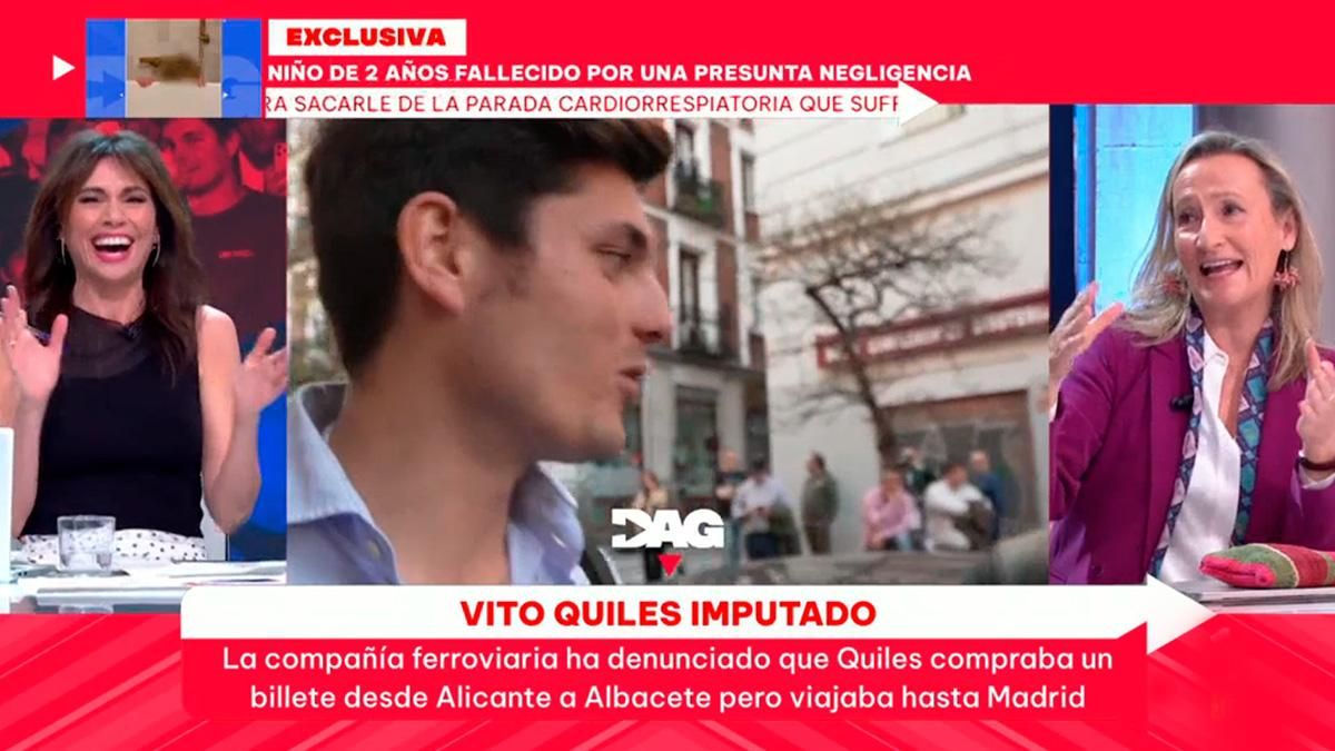 Marta Flich e Isabel Durán, en 'Directo al grano'