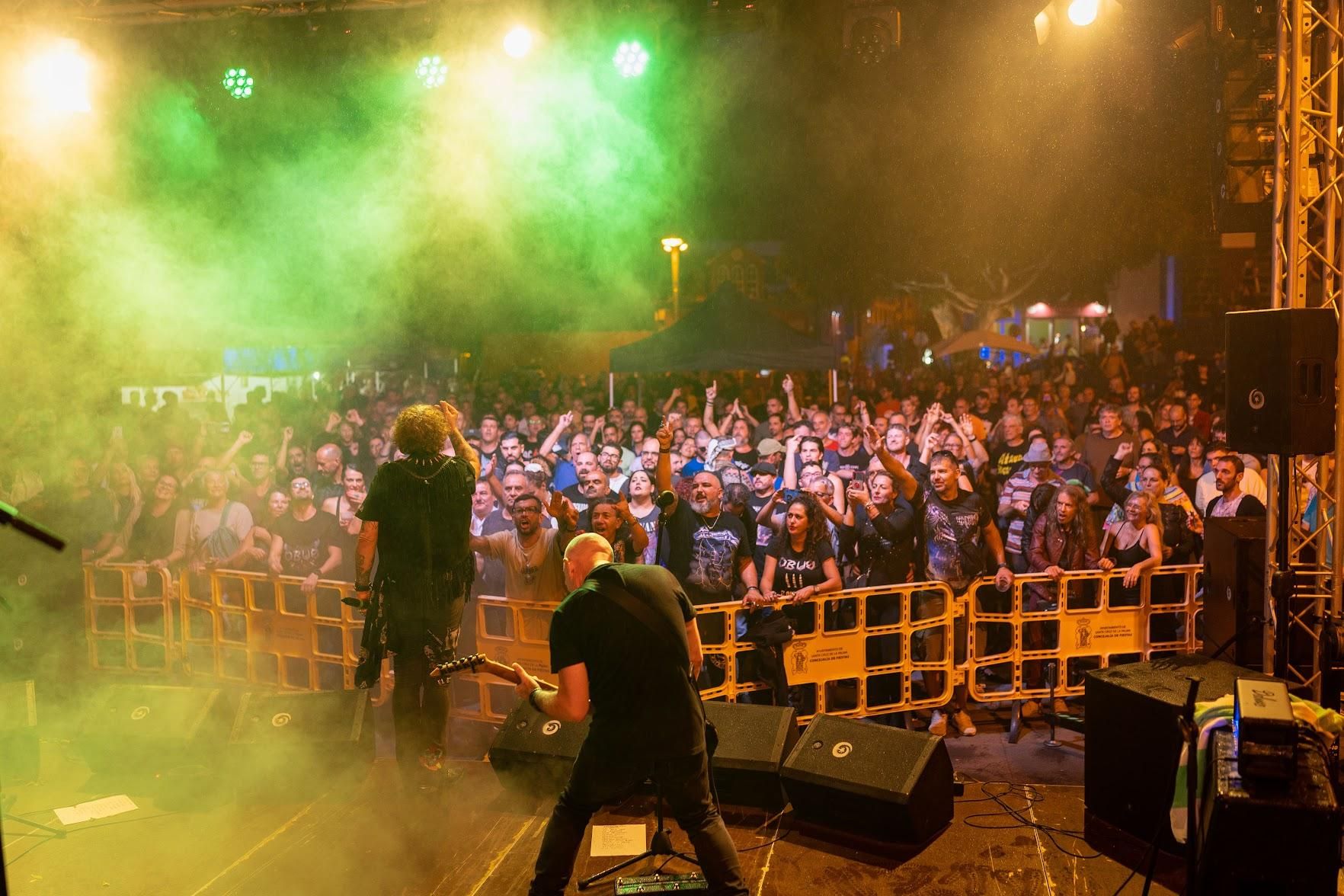 Público durante los conciertos.