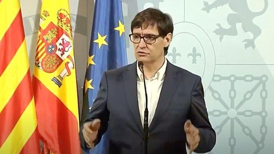 El ministro de Sanidad, Salvador Illa