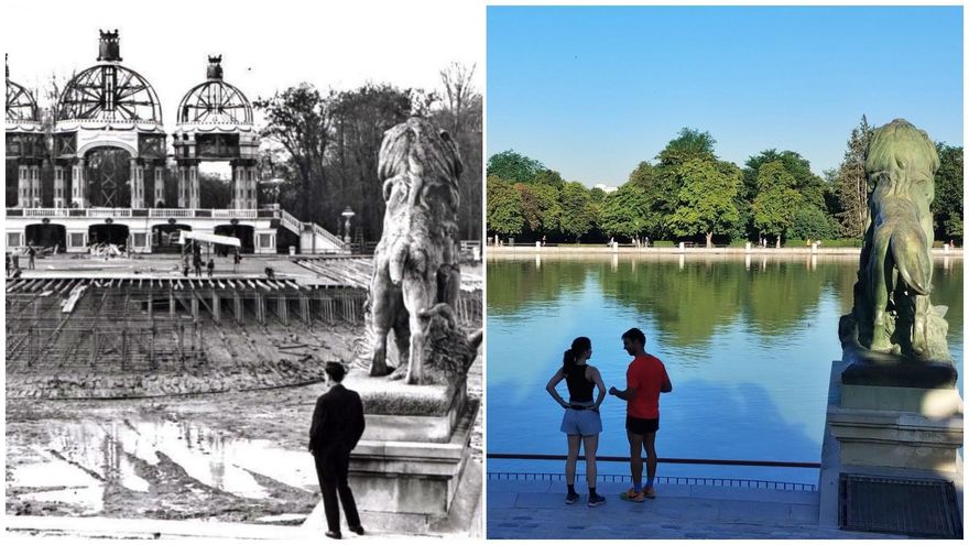 Lo que Madrid encontró la última vez que vació el estanque del Retiro: cajas fuertes, relojes, dentaduras y a la carpa 'Margarita'